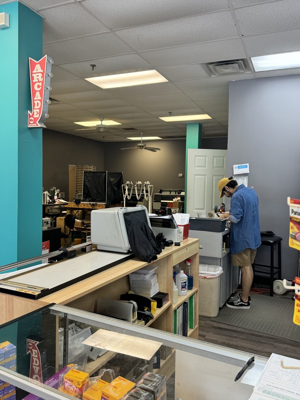 Inside the lab