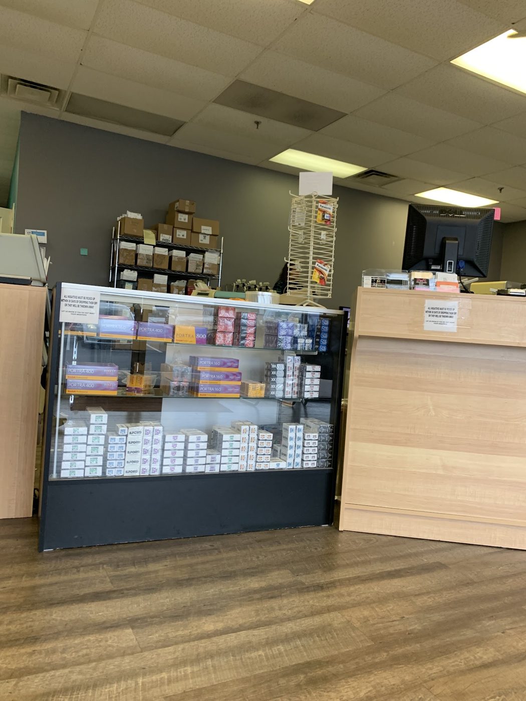Front counter